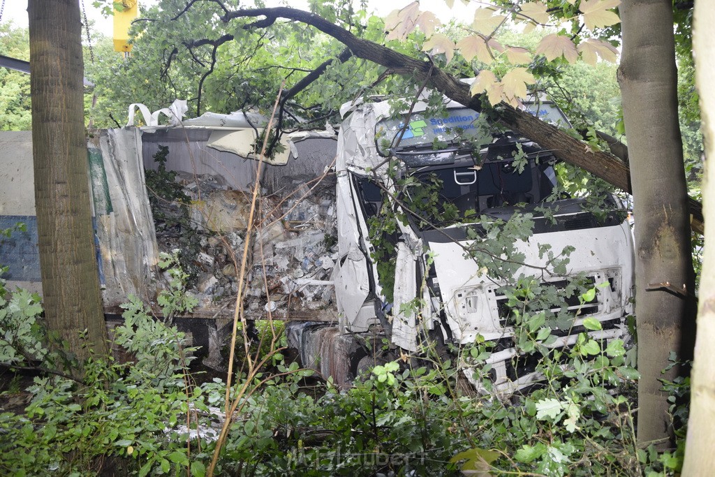 Schwerer VU A 3 Rich Oberhausen Hoehe AK Leverkusen P316.JPG - Miklos Laubert